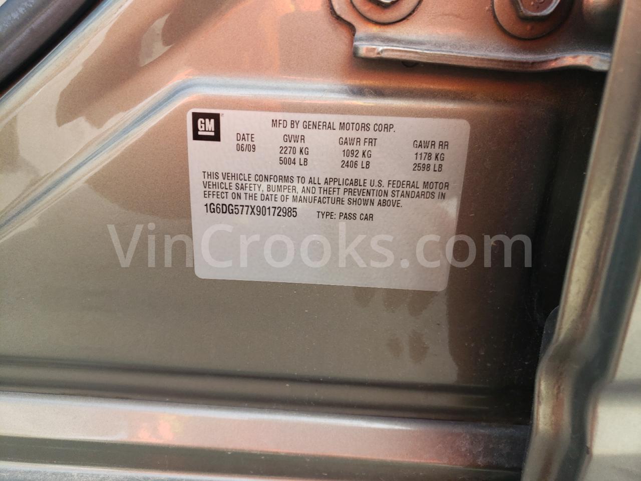 1G6DG577X90172985