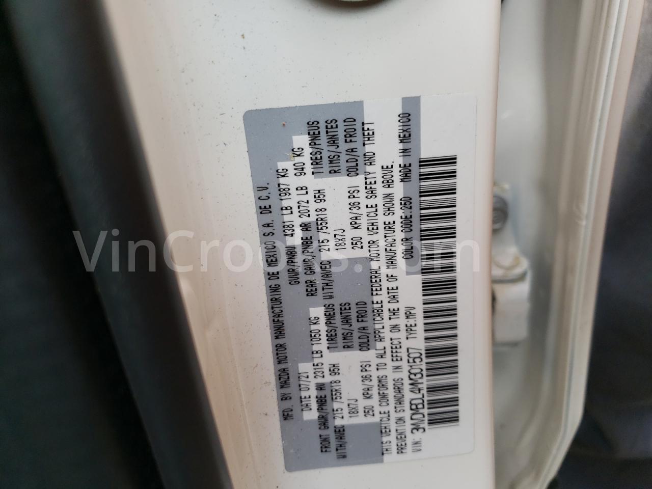 3MVDMBDL4MM301507
