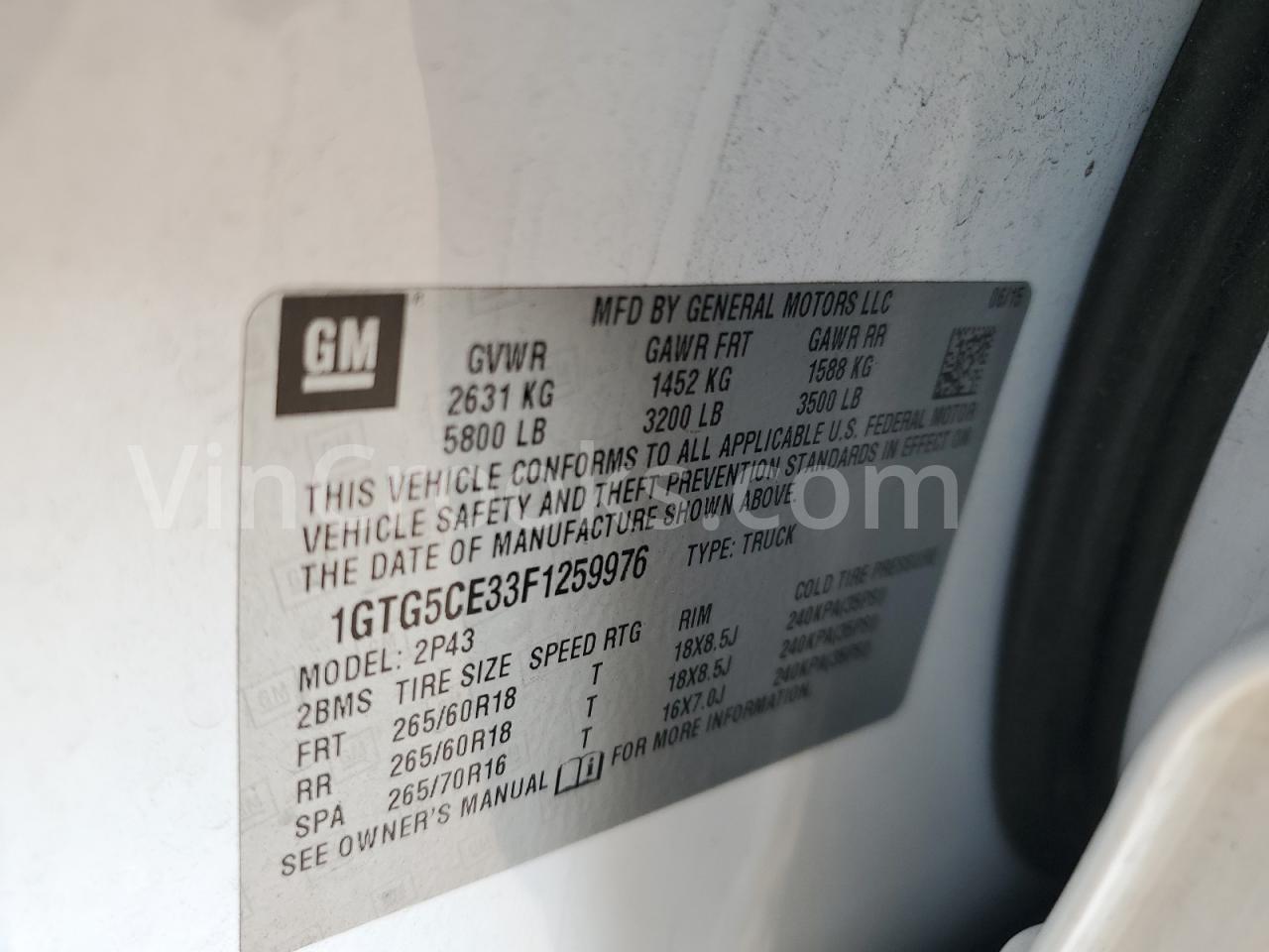 1GTG5CE33F1259976