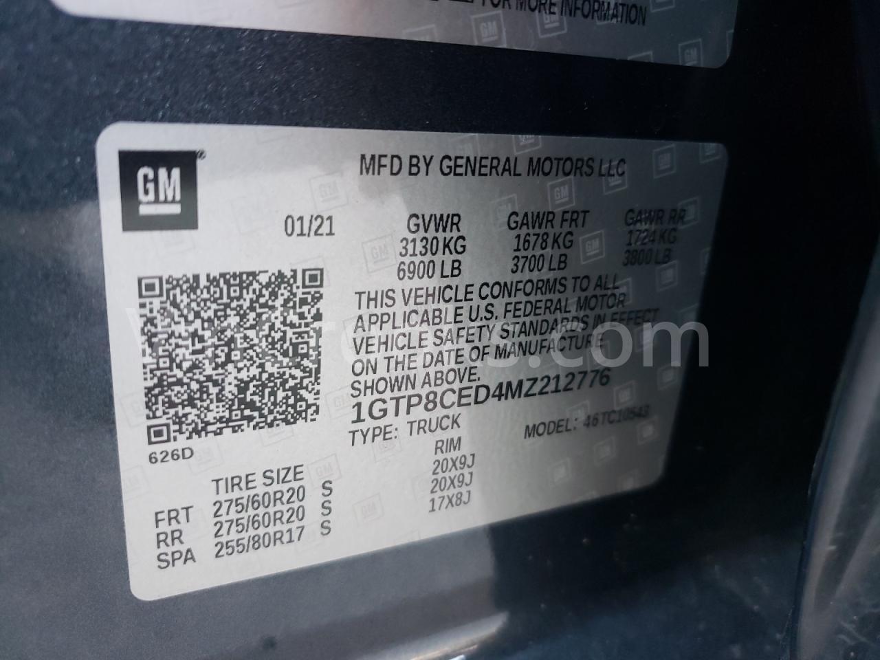 1GTP8CED4MZ212776
