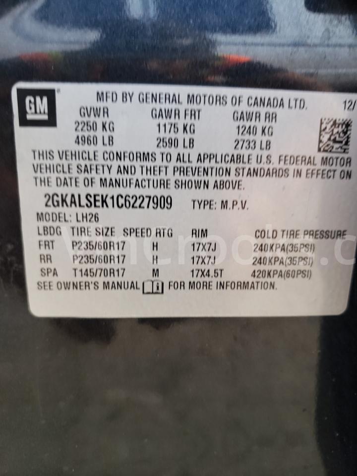 2GKALSEK1C6227909