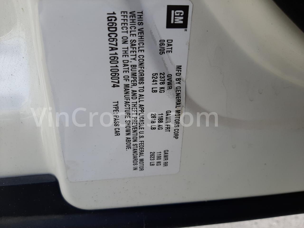 1G6DC67A160106074