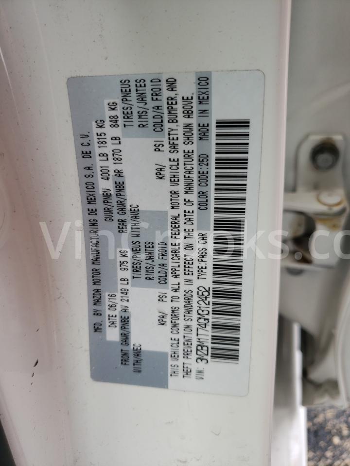 3MZBM1T74GM312452