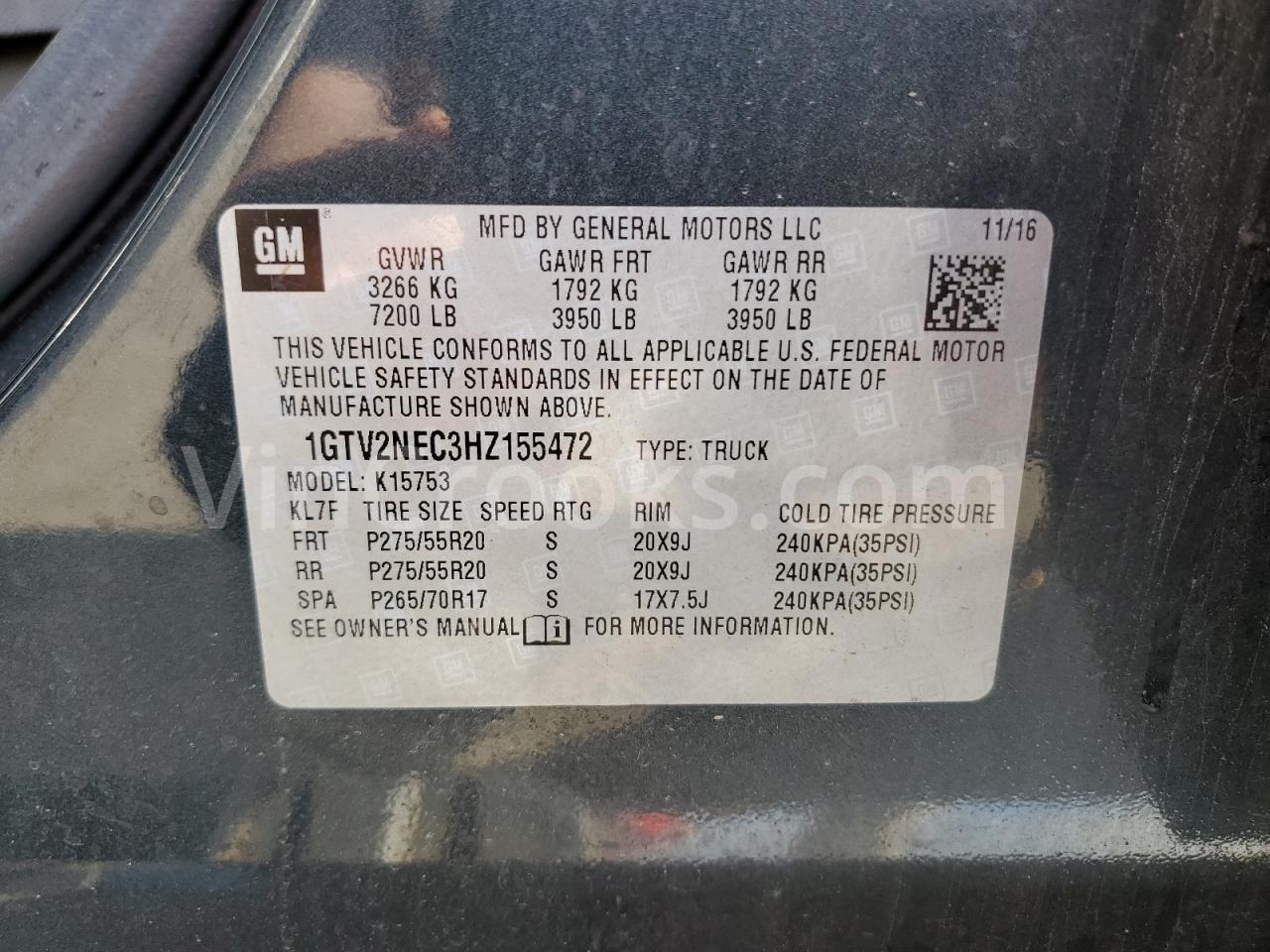1GTV2NEC3HZ155472