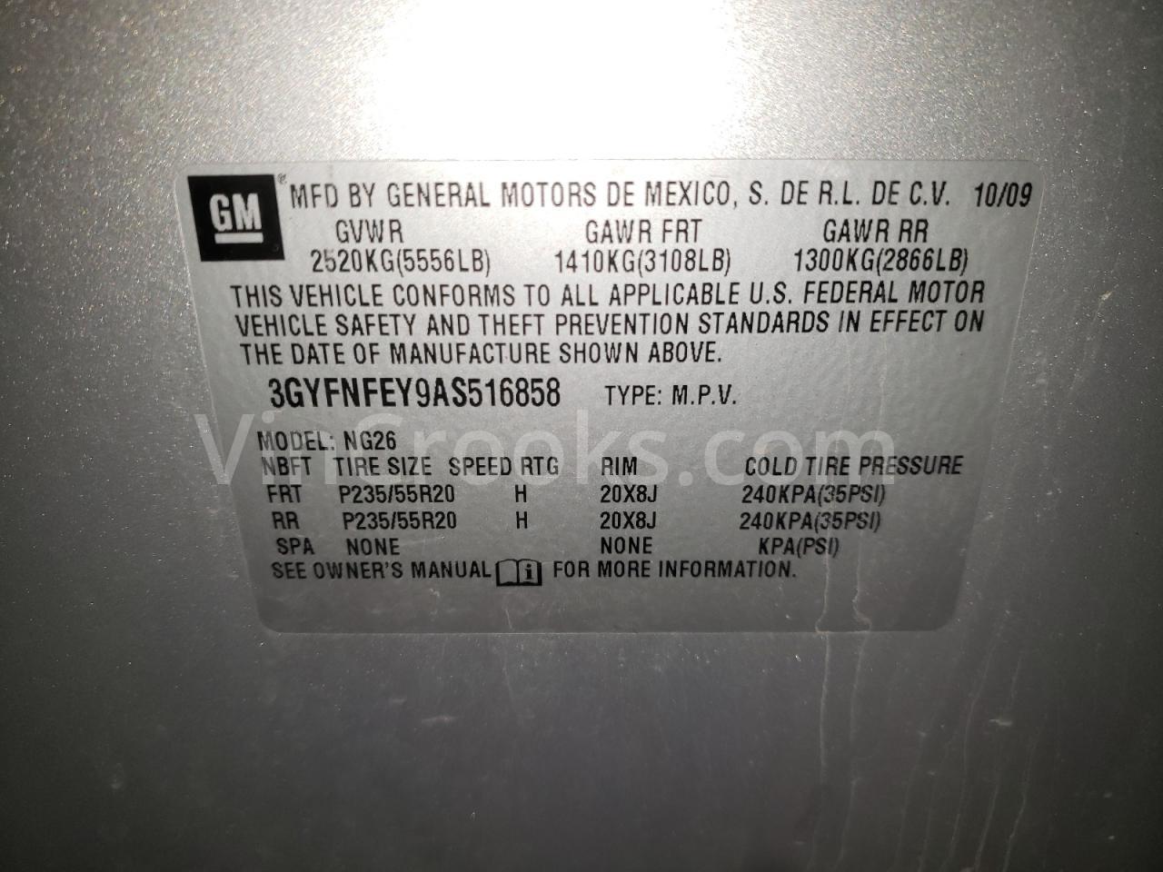 3GYFNFEY9AS516858