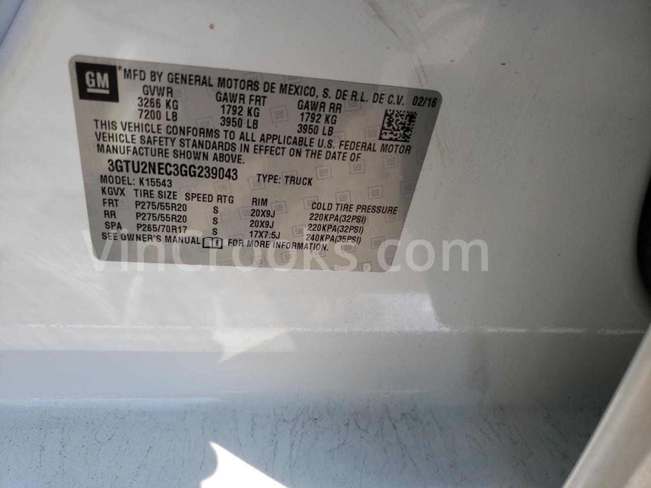 3GTU2NEC3GG239043