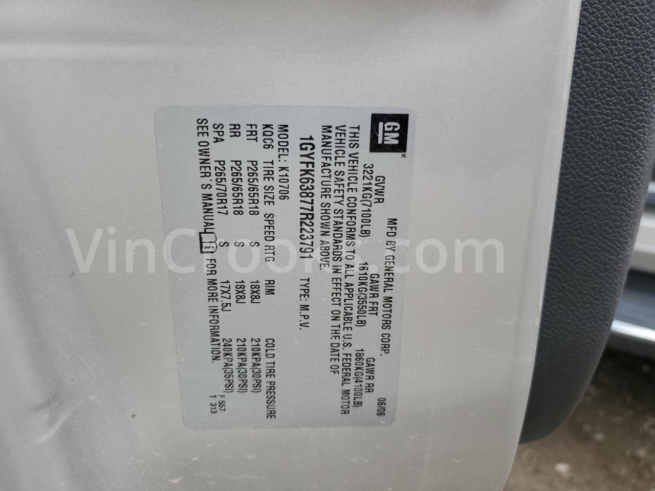 1GYFK63877R223791