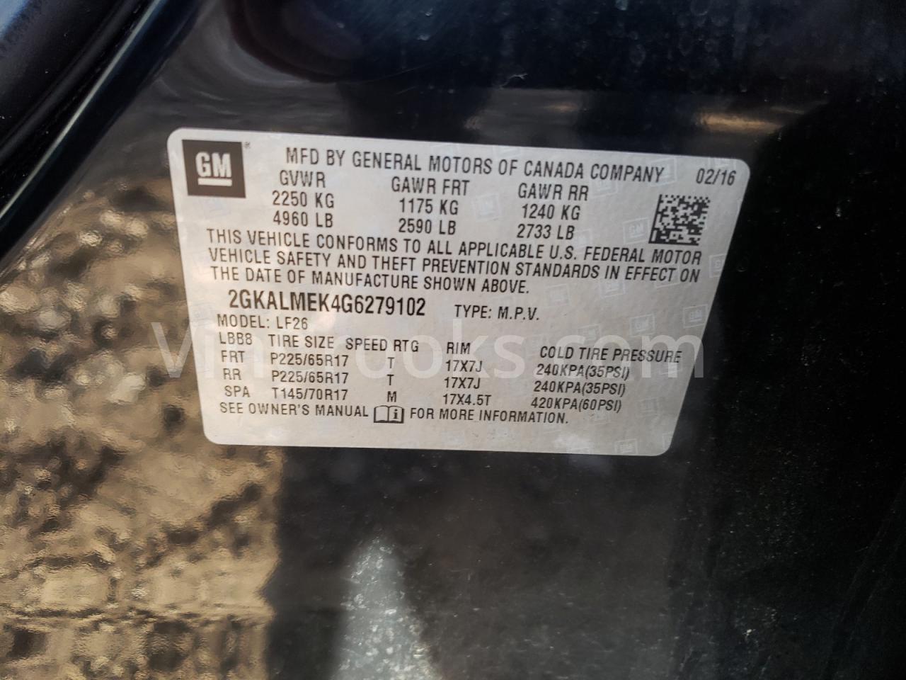 2GKALMEK4G6279102
