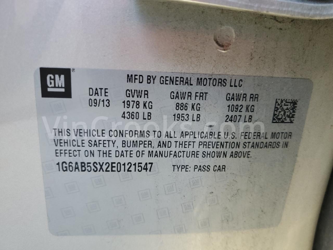 1G6AB5SX2E0121547