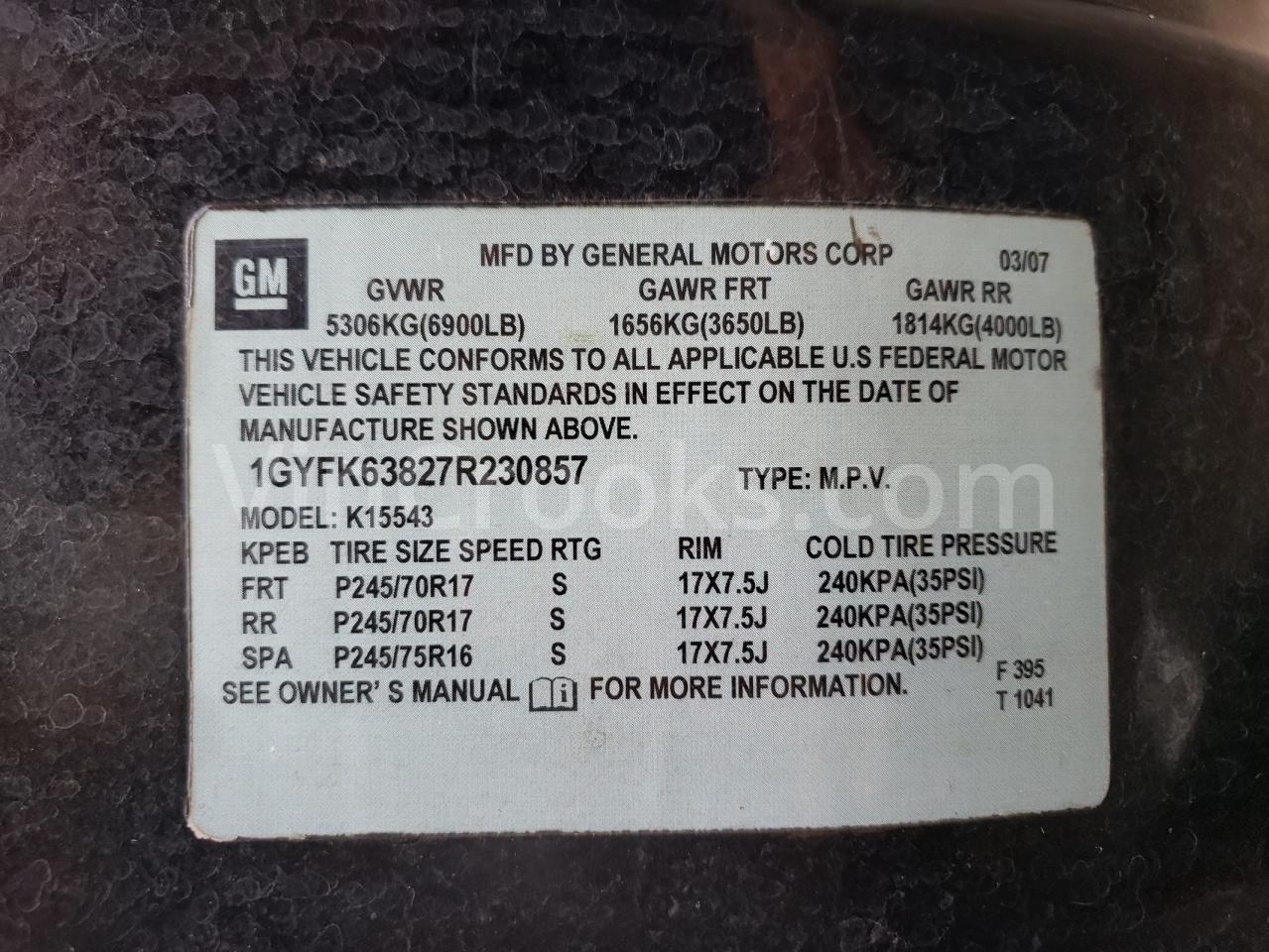 1GYFK63827R165475