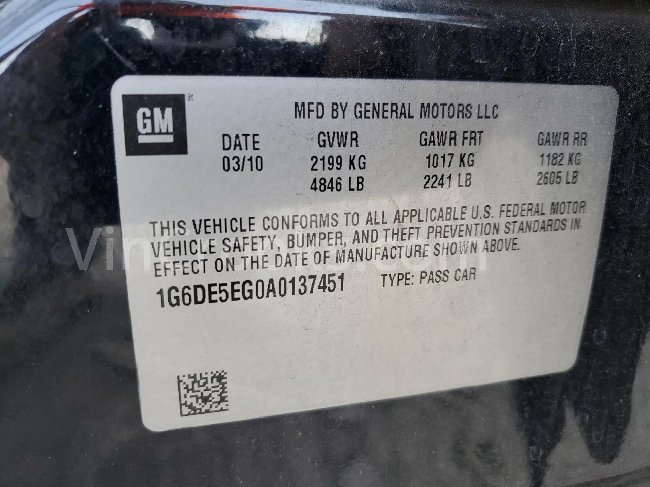 1G6DE5EG0A0137451