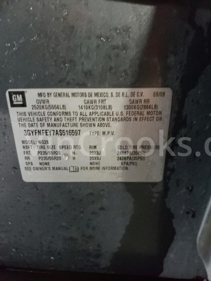 3GYFNFEY7AS516597