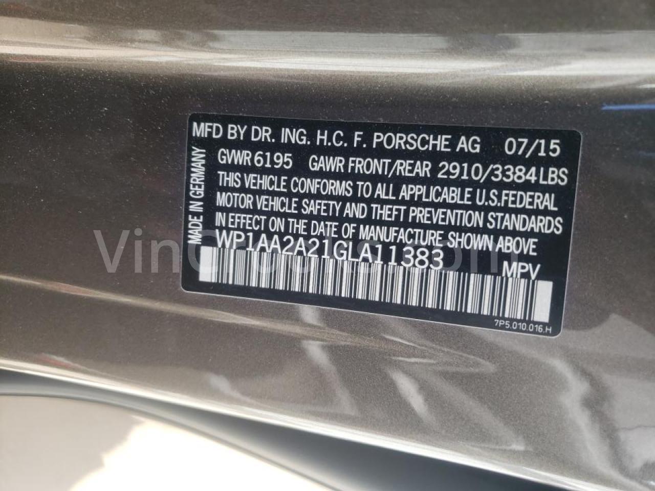 WP1AA2A21GLA11383