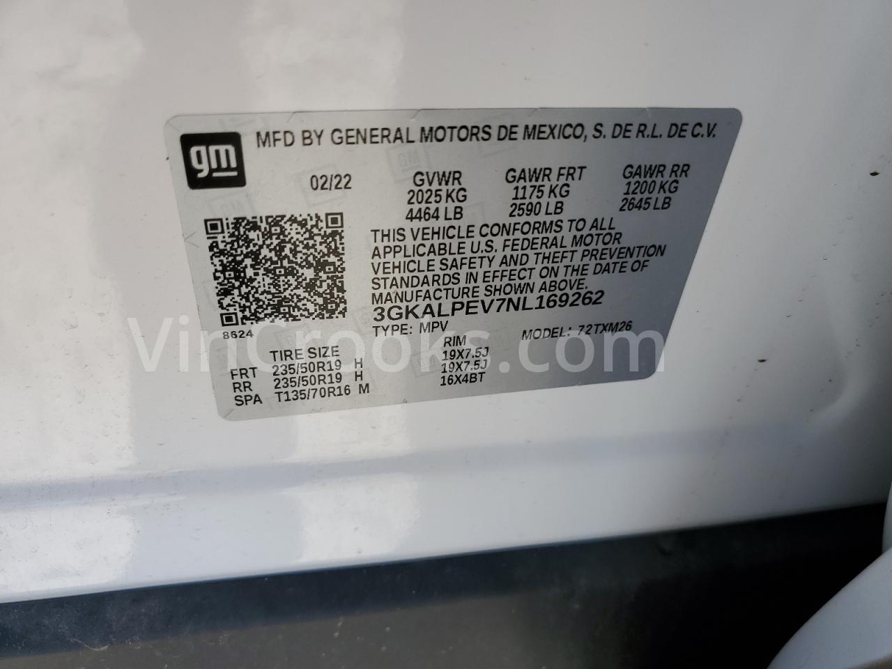 3GKALPEV7NL169262