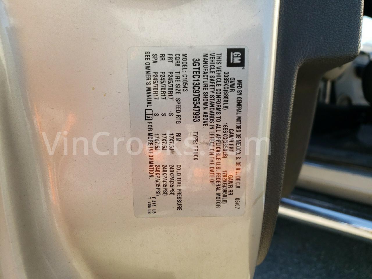 3GTEC13C97G547993