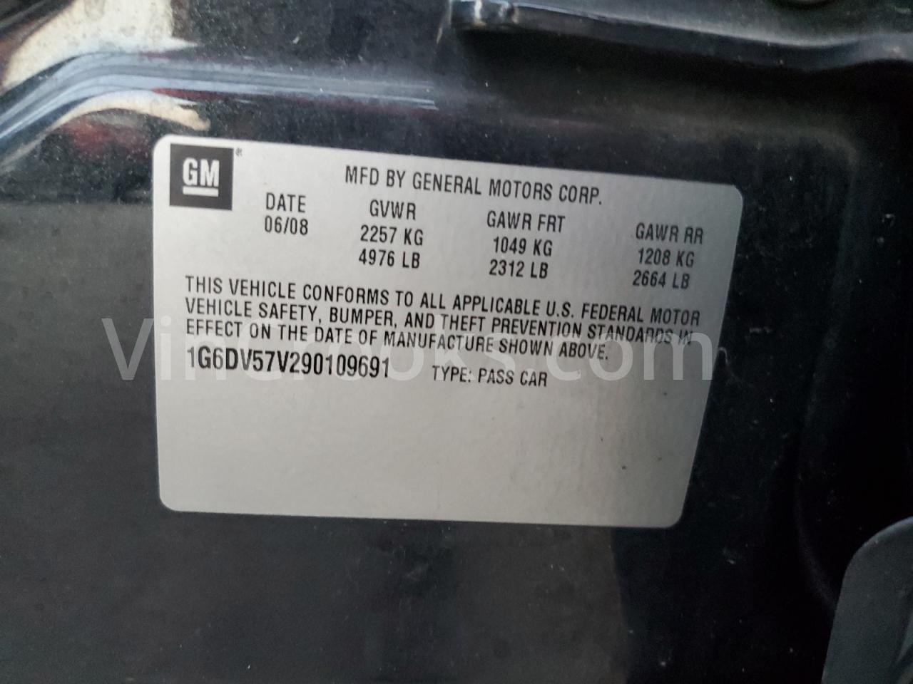 1G6DV57V290109691