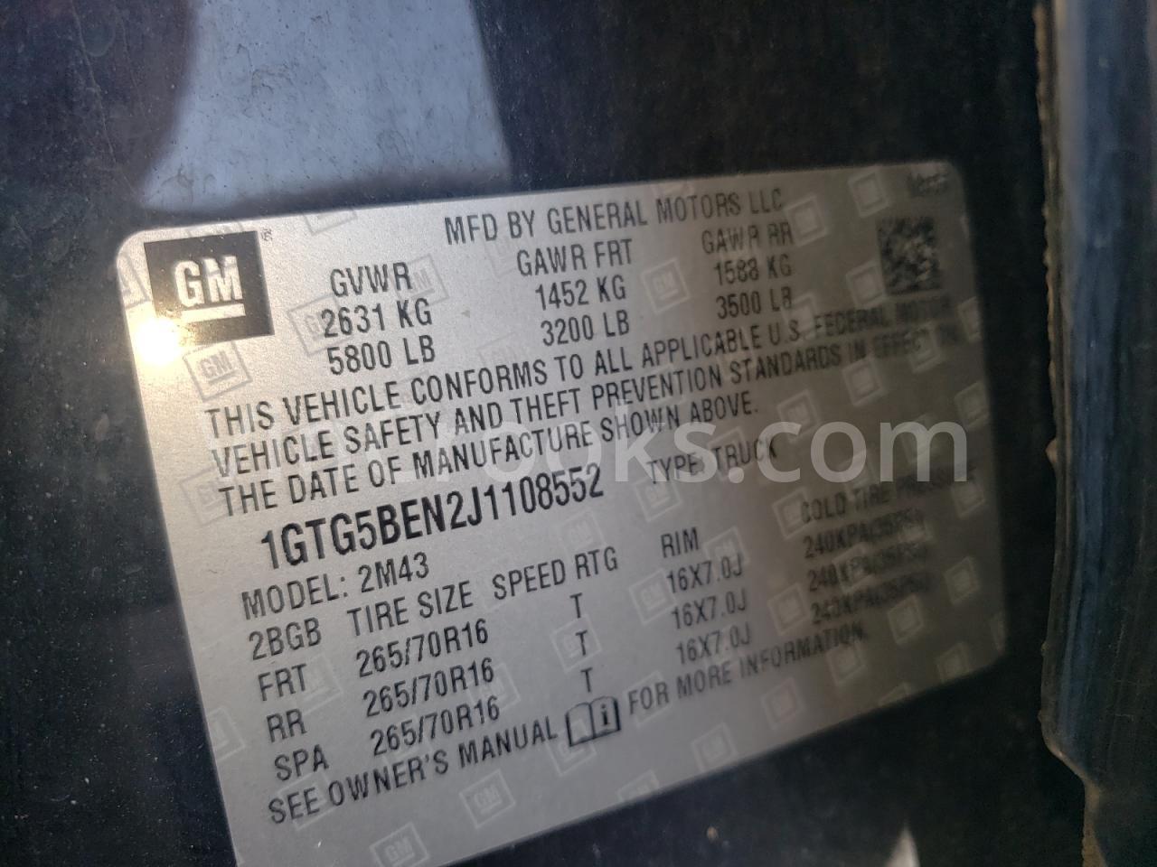 1GTG5BEN2J1108552