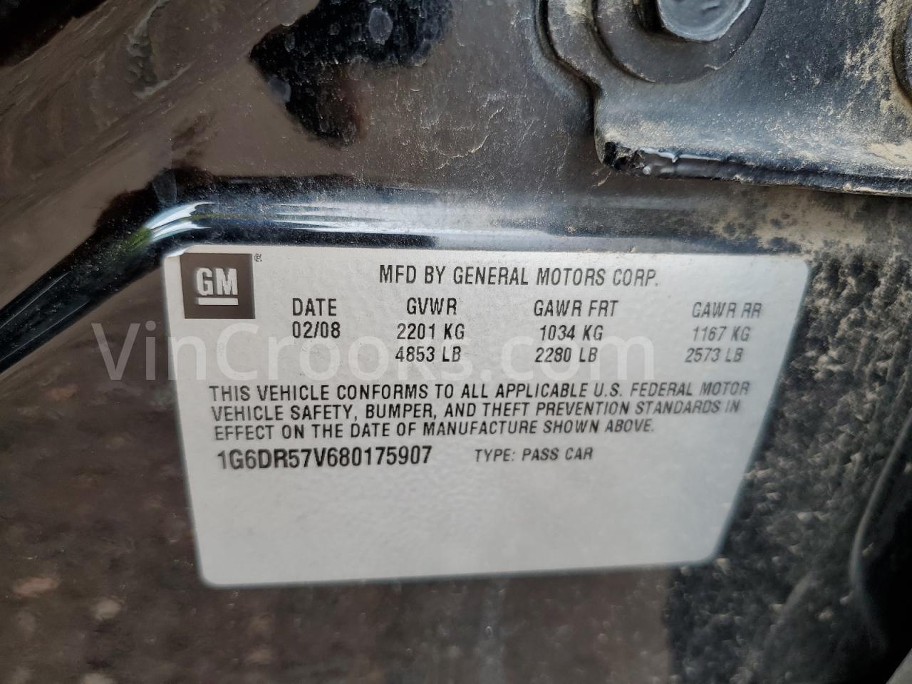 1G6DR57V680175907