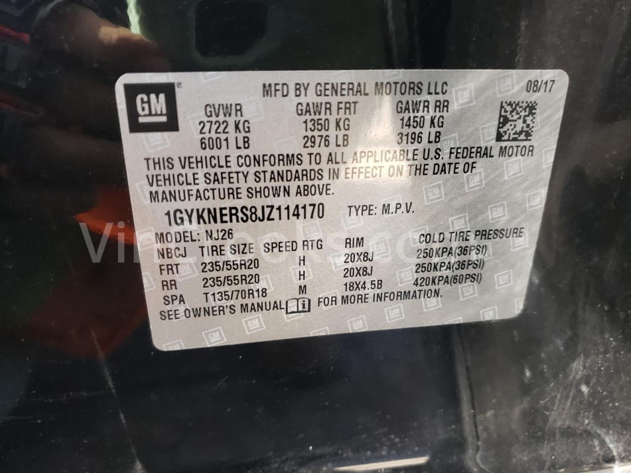 1GYKNERS8JZ114170