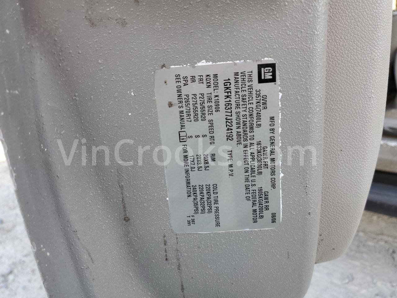 1GKFK16377J224192
