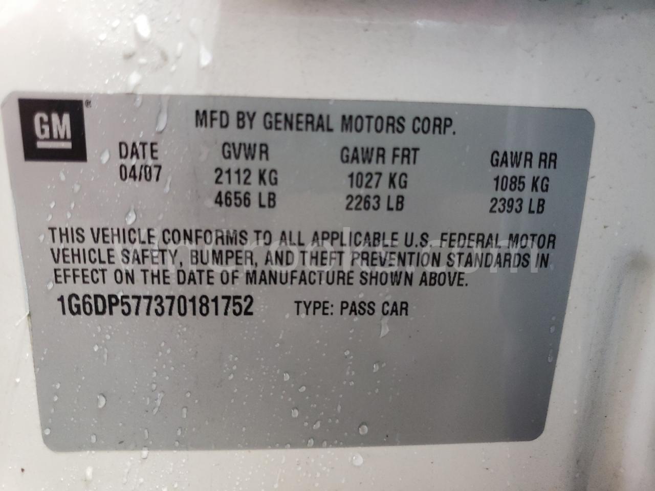 1G6DP577370181752