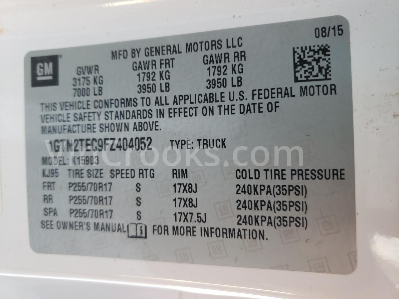 1GTN2TEC9FZ404052