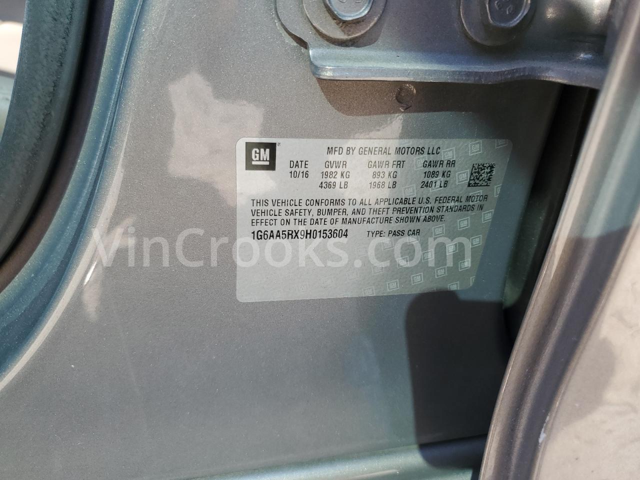 1G6AA5RX9H0153604