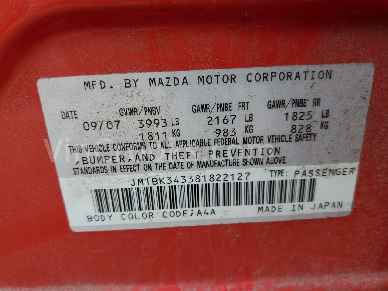 JM1BK343381822127