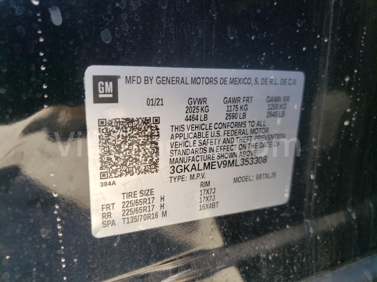 3GKALMEV9ML353308