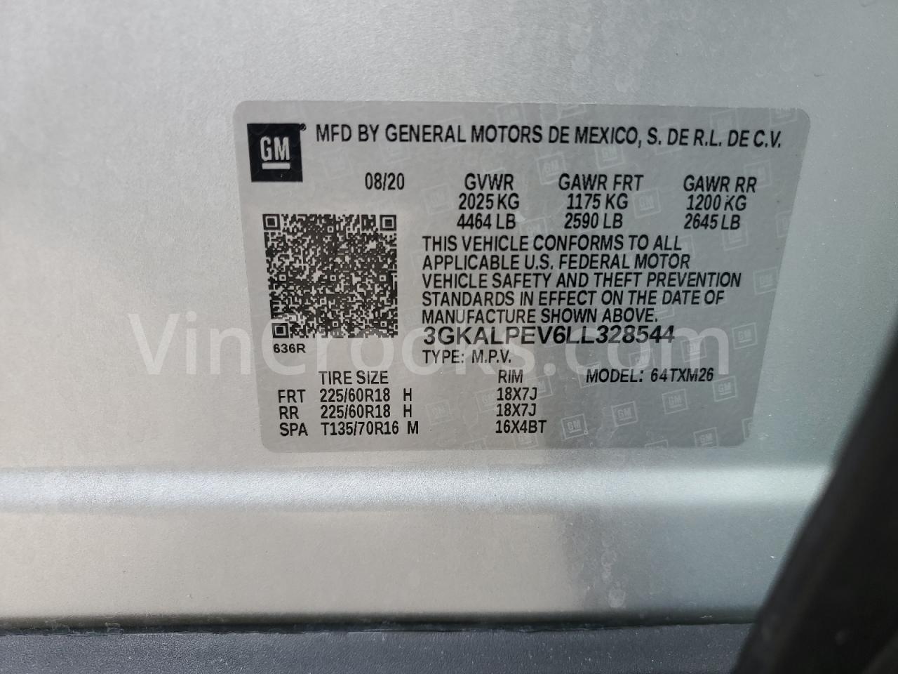 3GKALPEV6LL328544