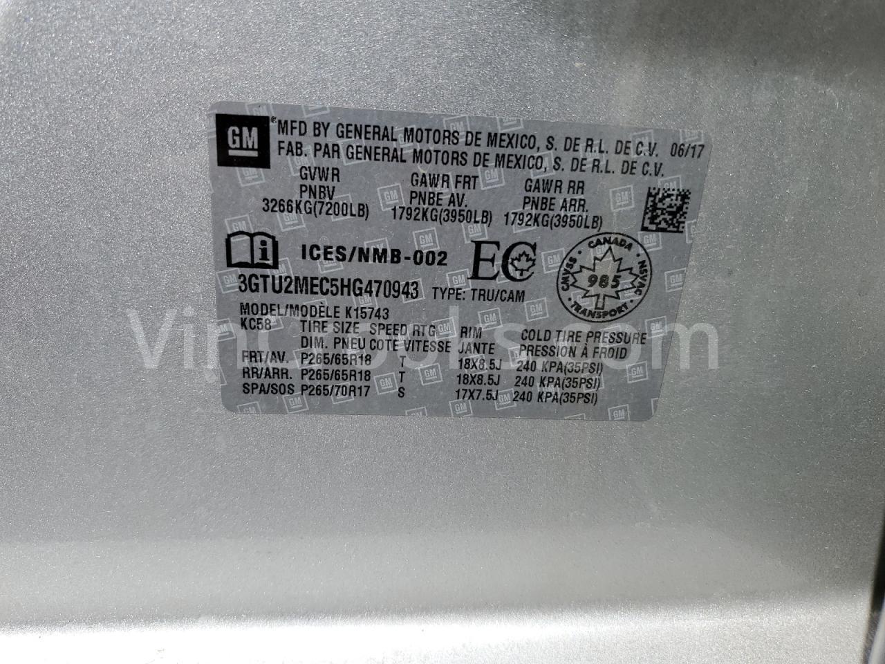 3GTU2MEC5HG470943