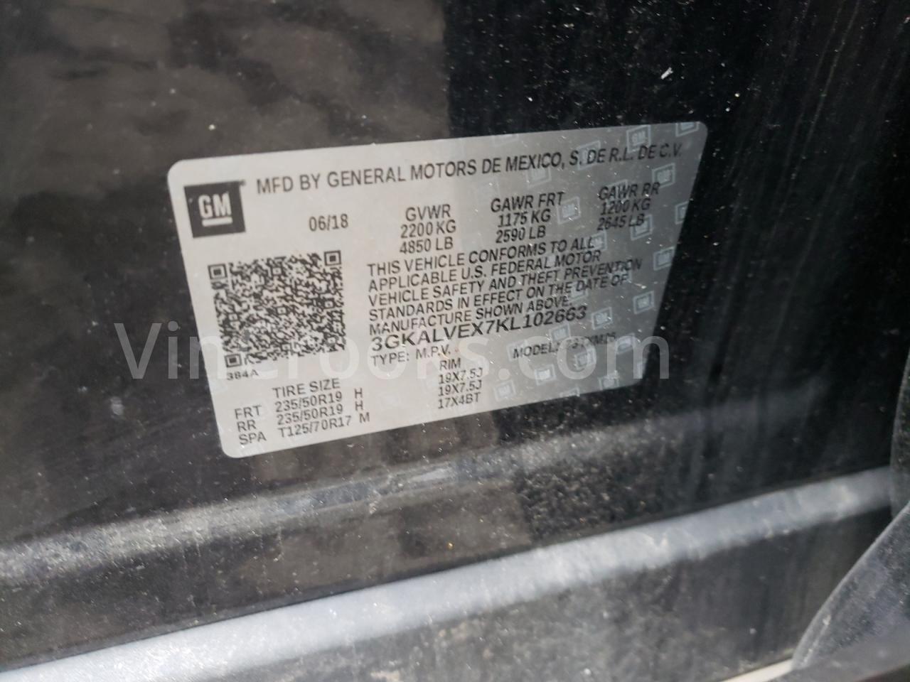 3GKALVEX7KL102663