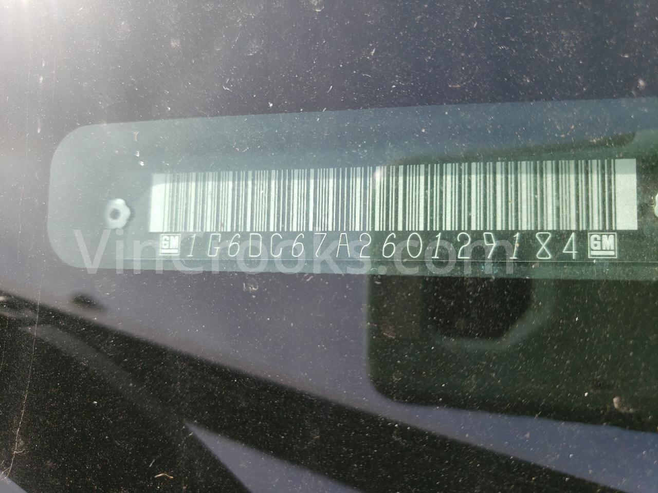 1G6DC67A260129184