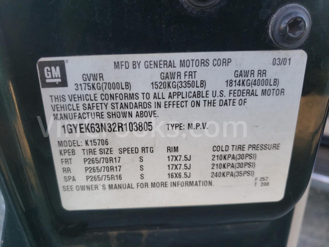 1GYEK63N32R103805