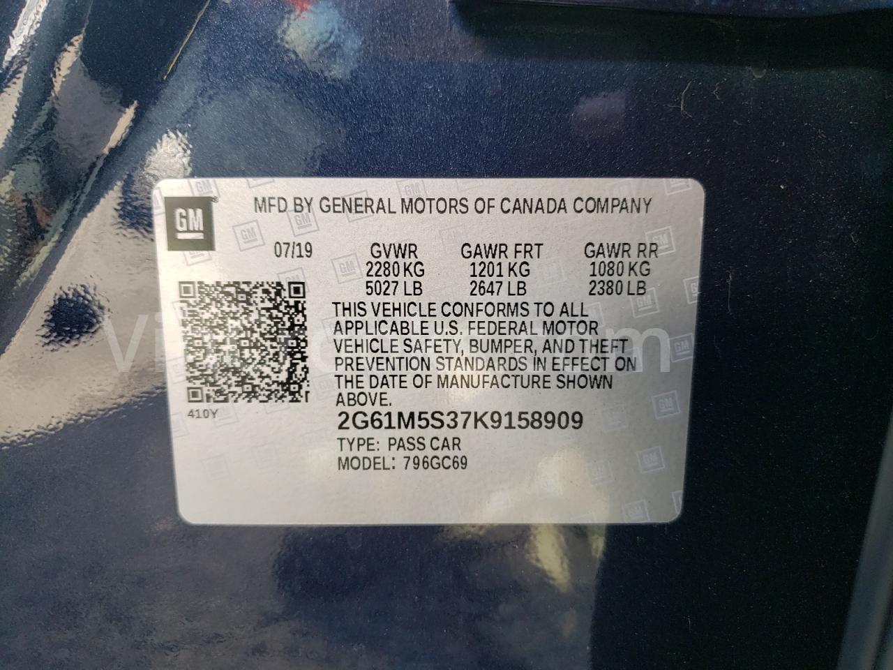2G61M5S37K9158909