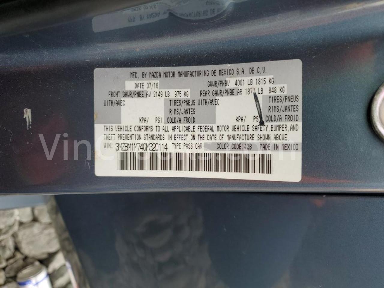 3MZBM1M74GM320114