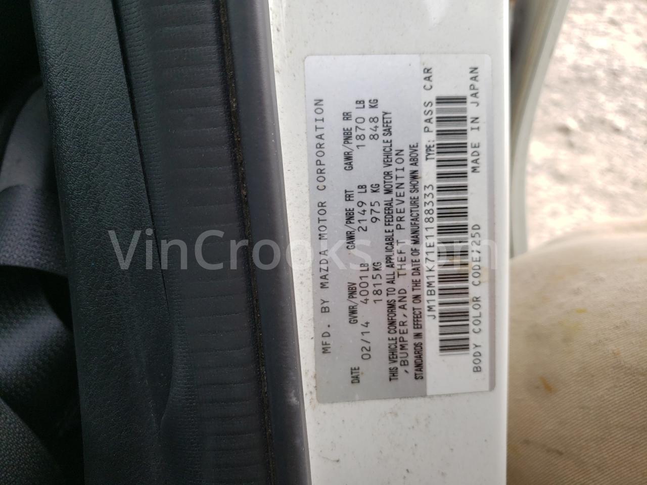 JM1BM1K71E1188333