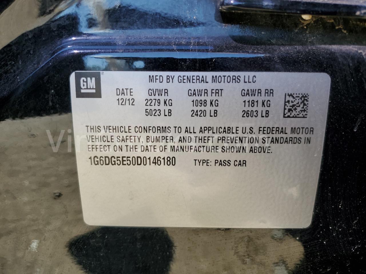 1G6DG5E50D0146180
