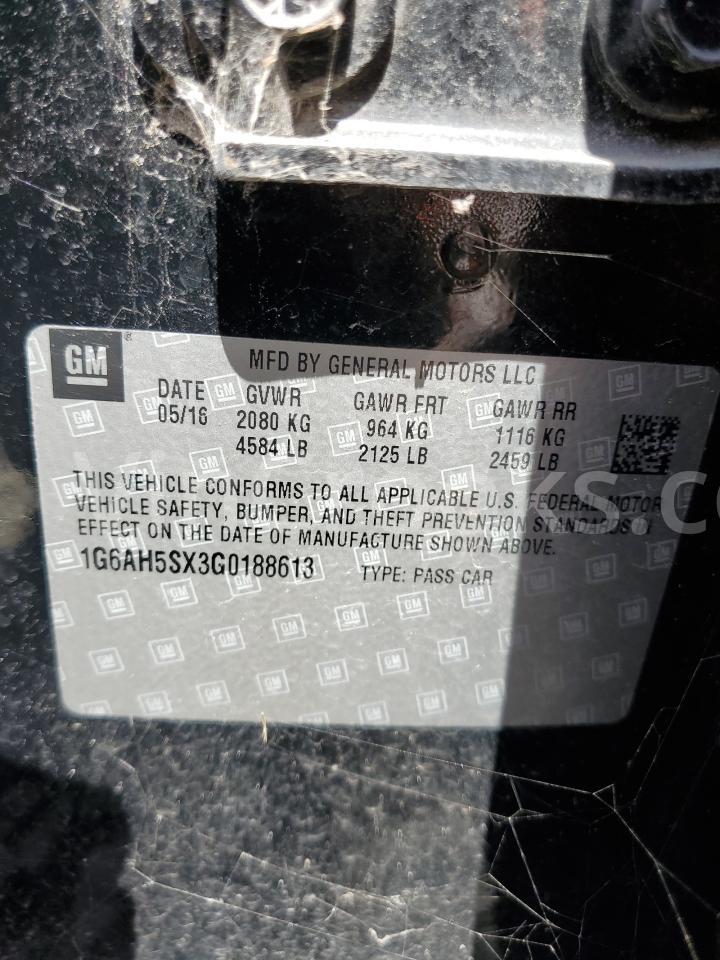 1G6AH5SX3G0188613