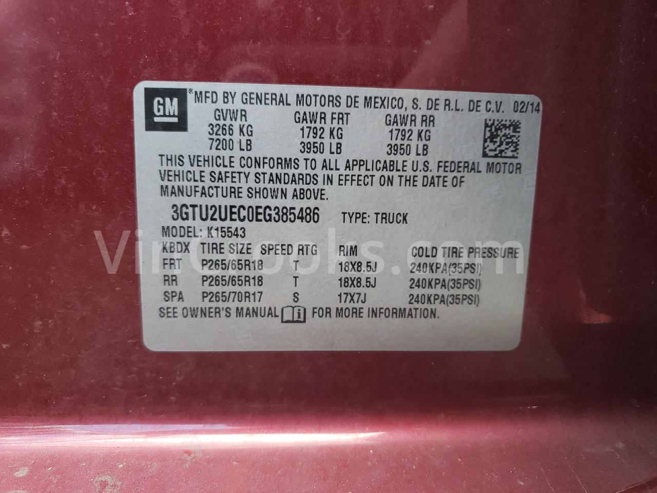 3GTU2UEC0EG385486