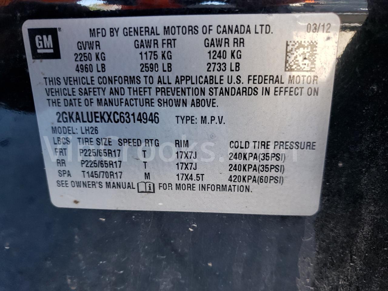 2GKALUEKXC6314946