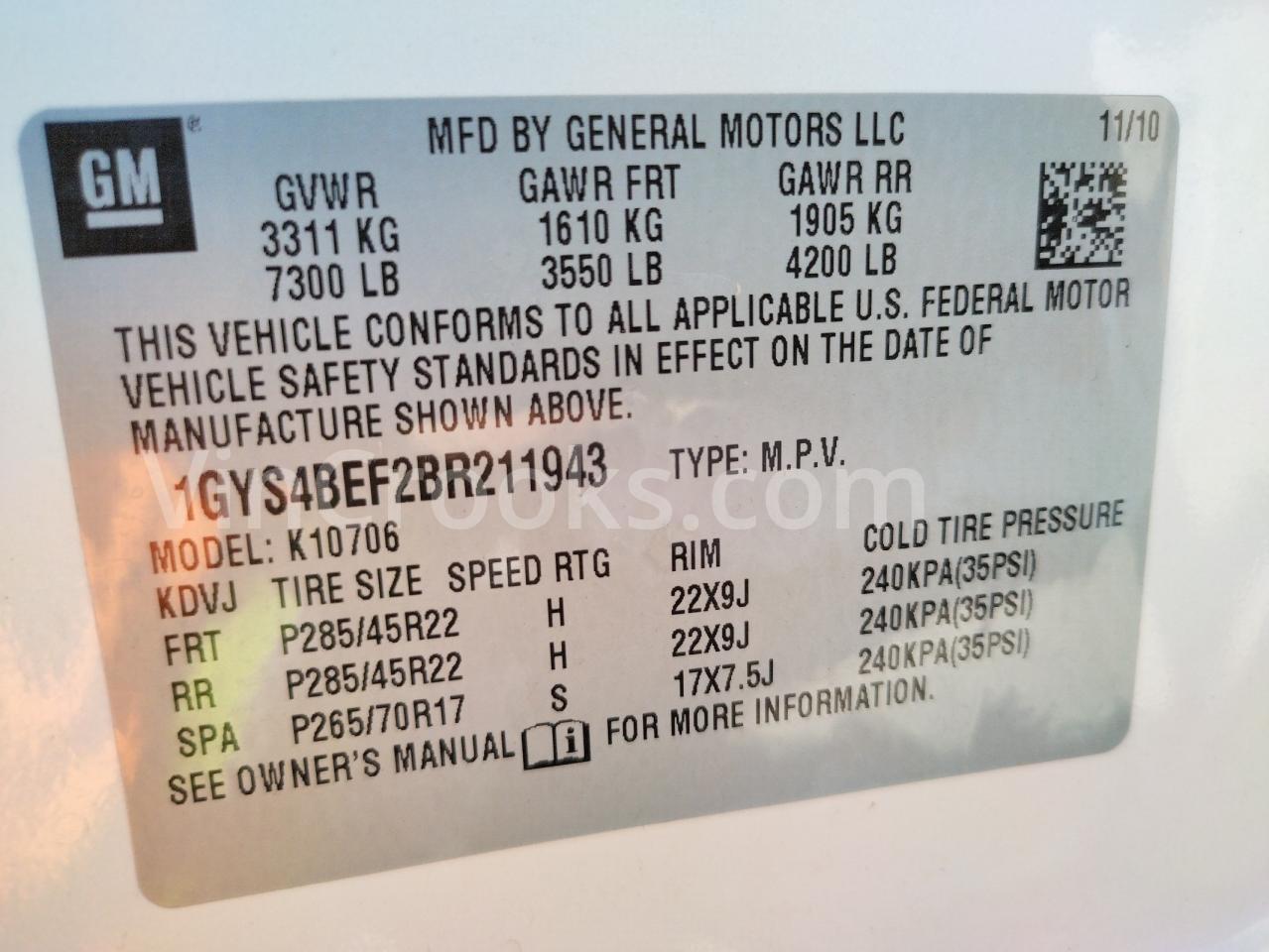 1GYS4BEF2BR211943