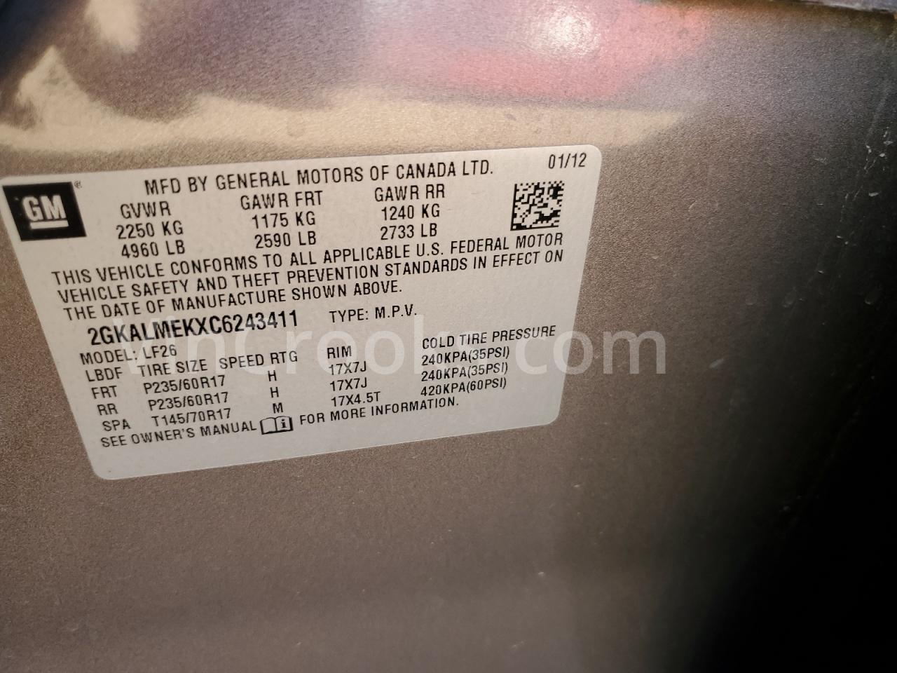 2GKALMEKXC6243411