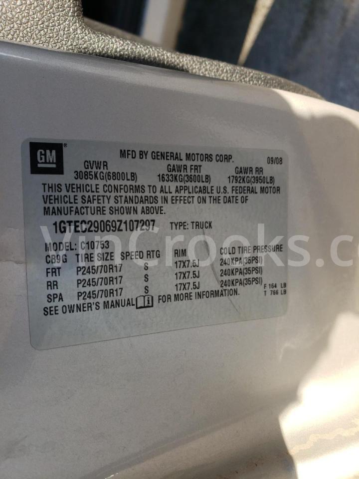 1GTEC29069Z107297
