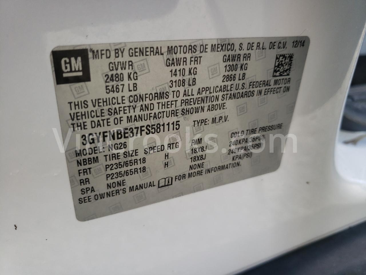 3GYFNBE37FS581115