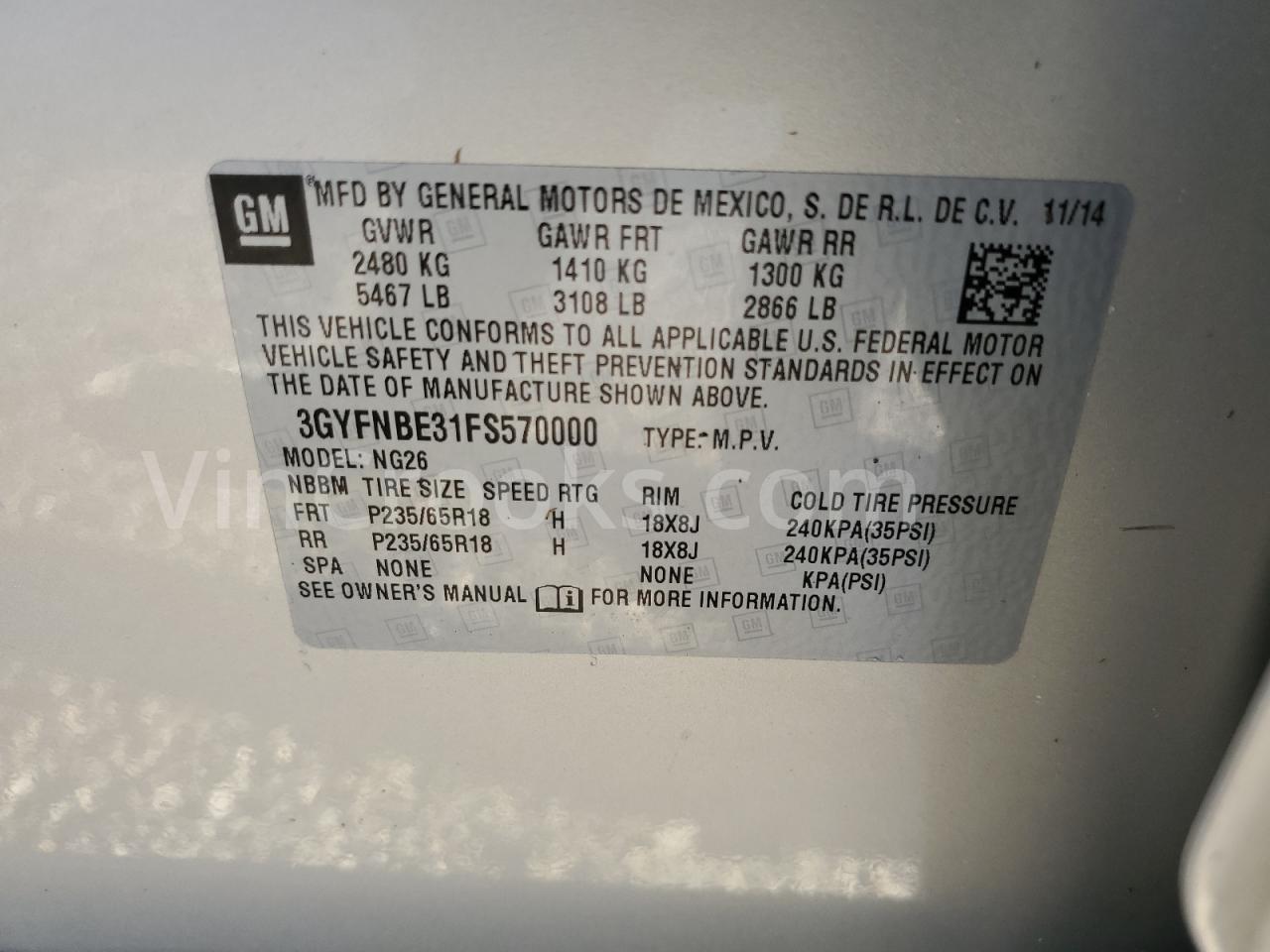 3GYFNBE31FS570000