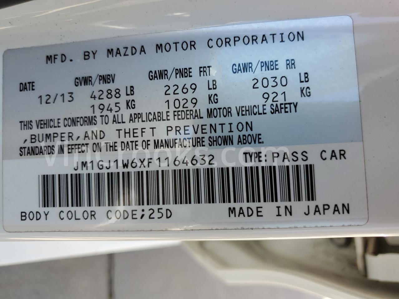 JM1GJ1W6XF1164632