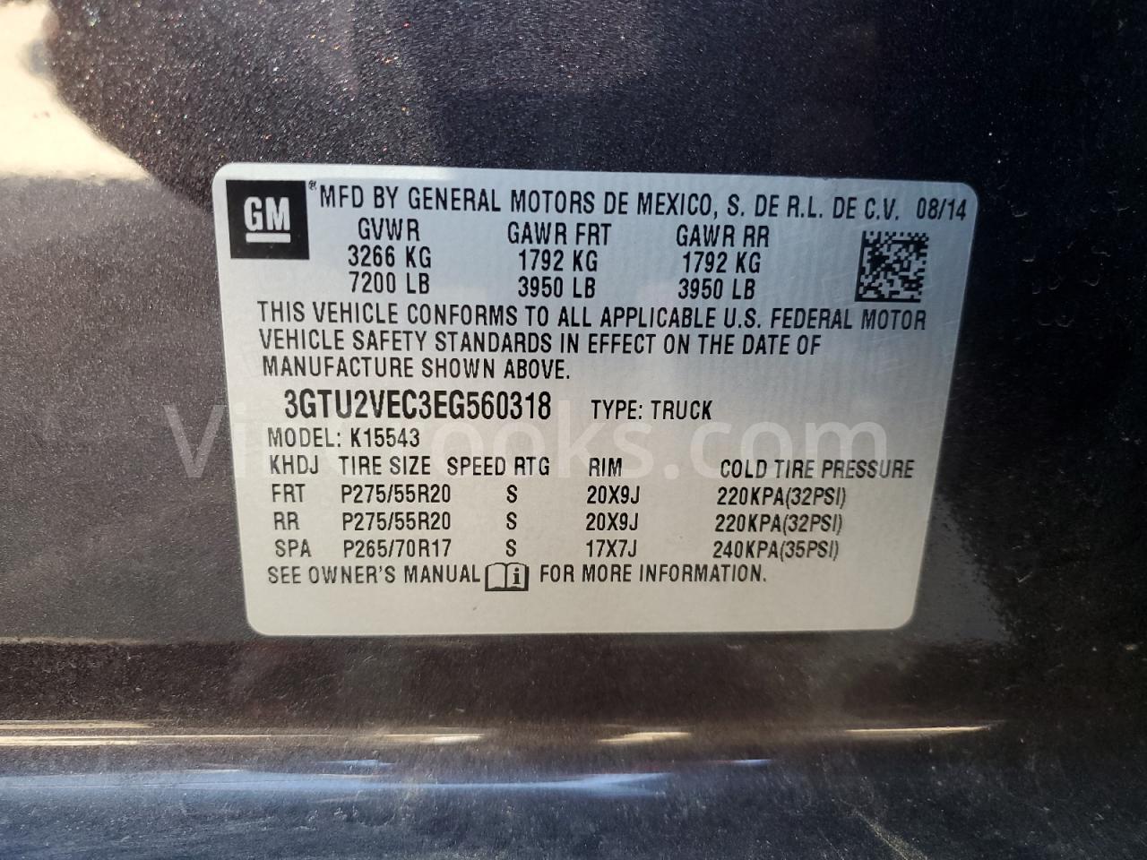 3GTU2VEC3EG560318