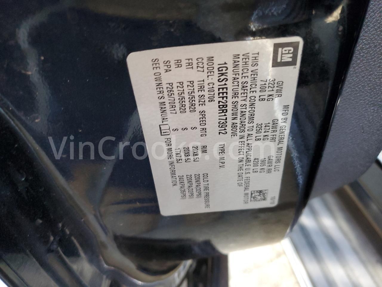 1GKS1EEF2BR173912