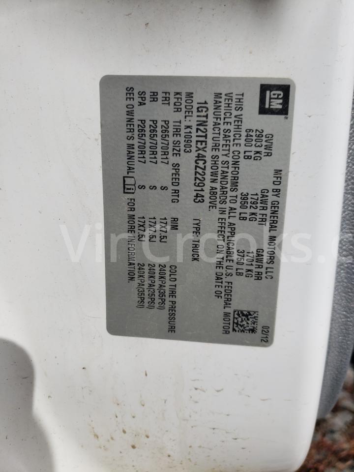 1GTN2TEX4CZ229143